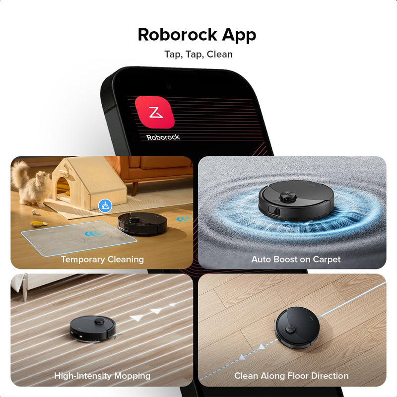 Roborock Q10 S5 Robot Vacuum and Mop with 10,000 Pa Power Suction