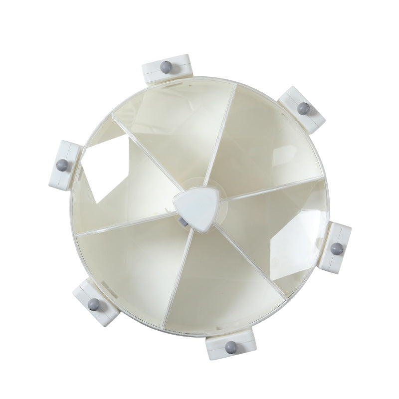 🍚 Wall‑Mounted Grain & Cereal Dispenser – Rotating Dry Food Storage for Kitchen