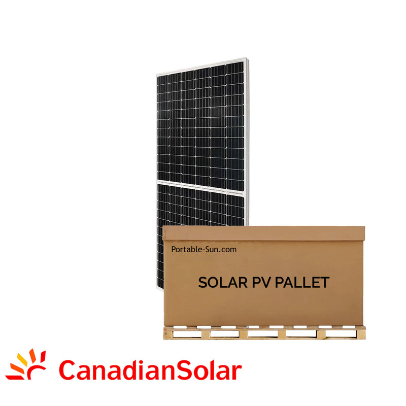 Canadian Solar 710W N-Type TOPCon Bifacial Solar Panel | Up to 850W Bifacial | CS7N-710-TB-AG | 22 kW Full Pallet (31)