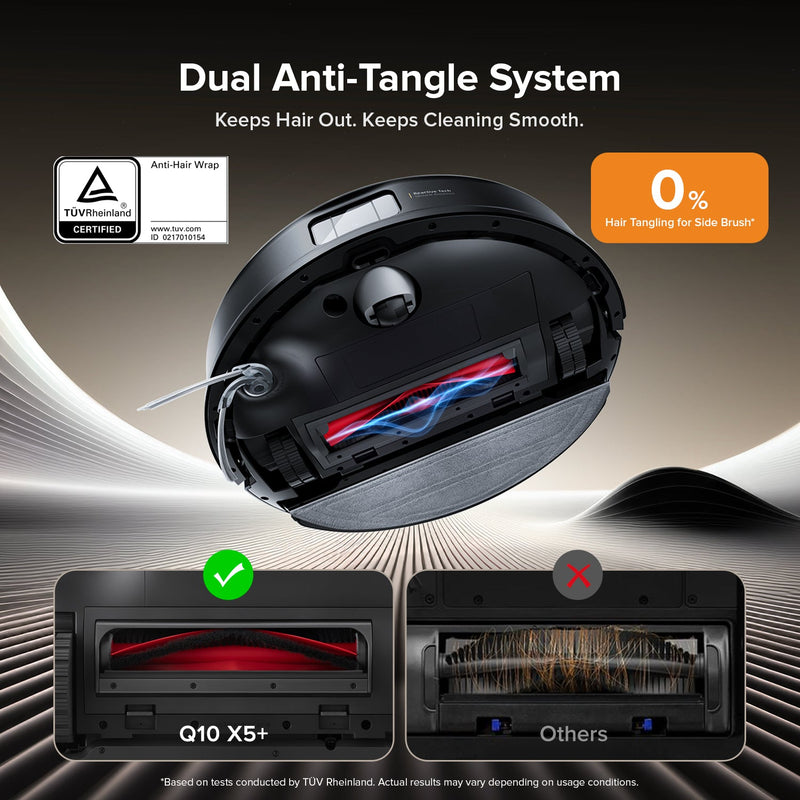 Roborock Q10 X5+ Robot Vacuum and Mop with Auto-Empty Dock