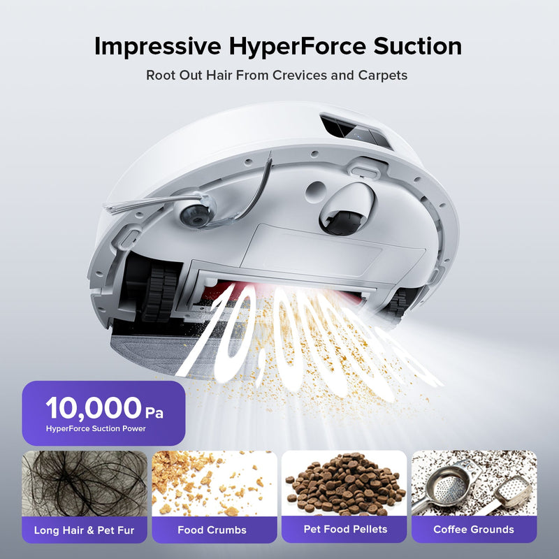 Roborock Q10 S5 Robot Vacuum and Mop with 10,000 Pa Power Suction