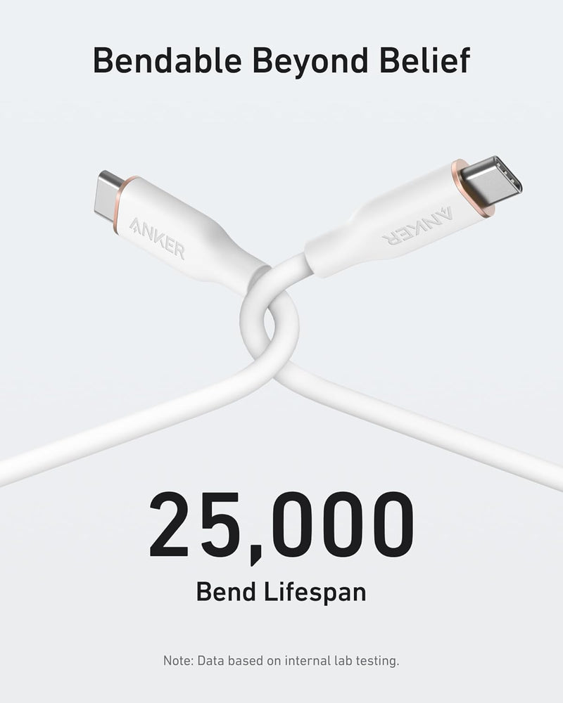 Anker <b>643</b> USB-C to USB-C Cable (Flow, Silicone)