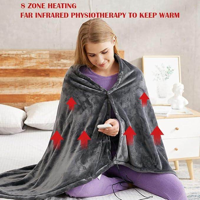 USB Electric Heated Throw Blanket