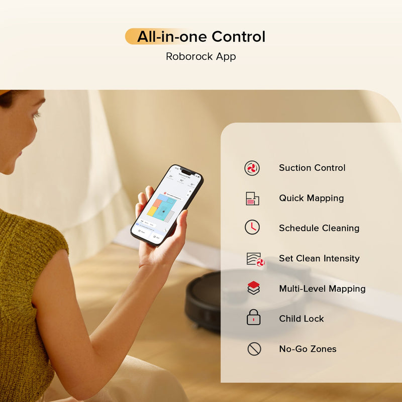 Roborock Q7 M5 Robot Vacuum and Mop with 10,000 Pa Power Suction (Upgraded from Q7 Max)