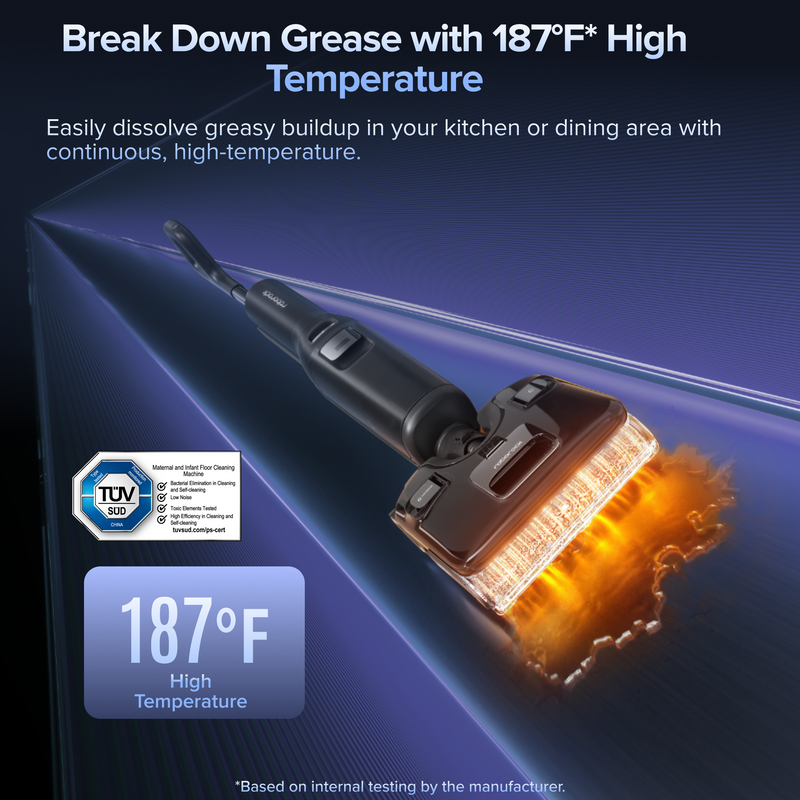 Roborock F25 Ultra Wet & Dry Vacuum with Steam and High Temperature Cleaning