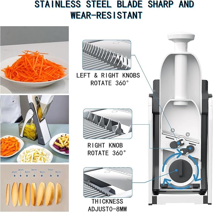15-in-1 Vegetable Chopper and Slicer