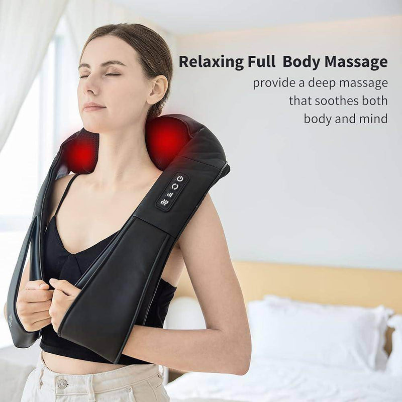 Heated Shiatsu Back and Neck Massager
