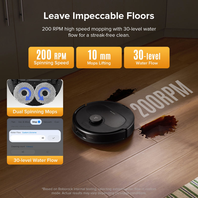 Roborock QV 35S Robot Vacuum with Multifunctional Dock