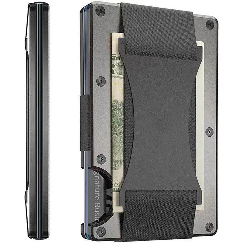 Carbon Fiber Wallet - RFID Blocking Metal Card Holder