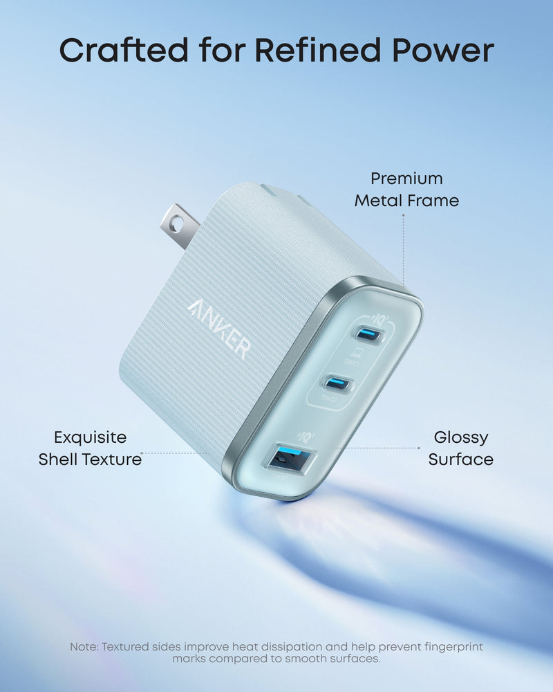 Anker Nano Charger (70W, 3 Ports)