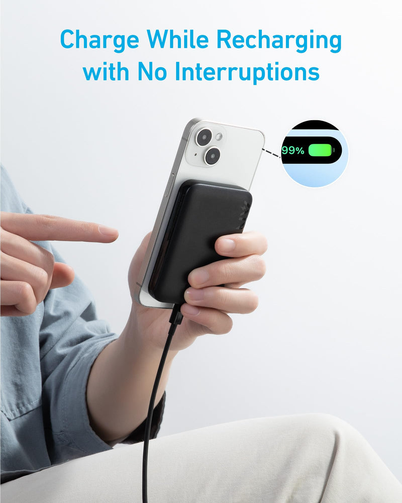 Anker <b>321</b> MagGo Battery (PowerCore Magnetic 5K)