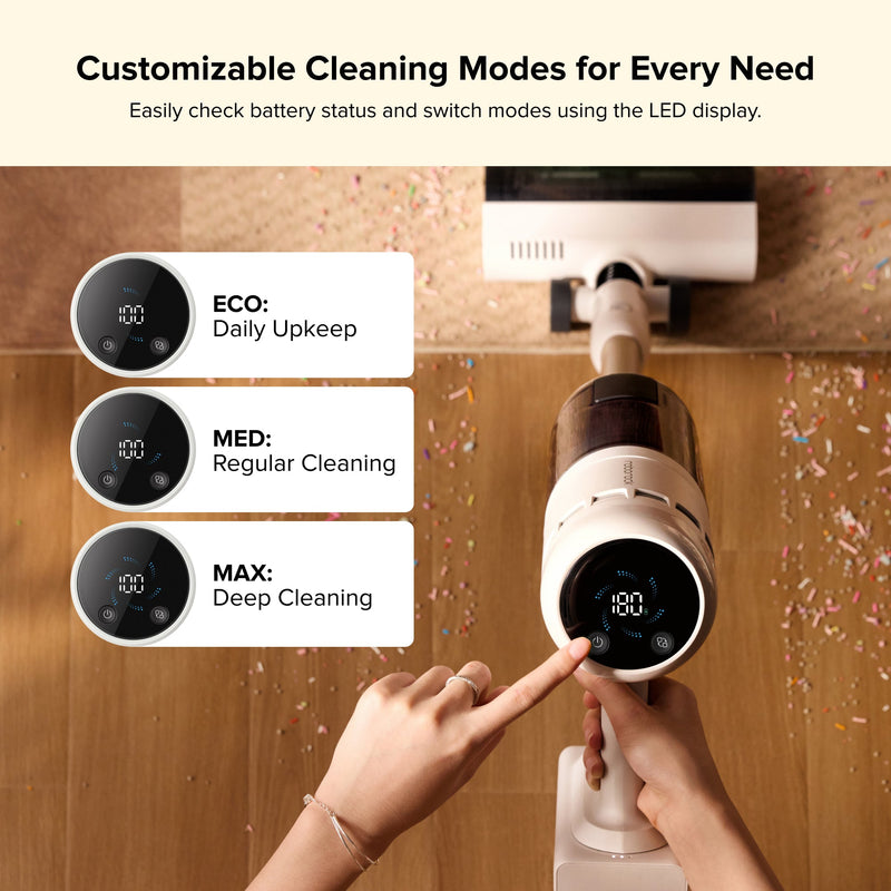 Roborock H60 Hub Cordless Stick Vacuum Cleaner