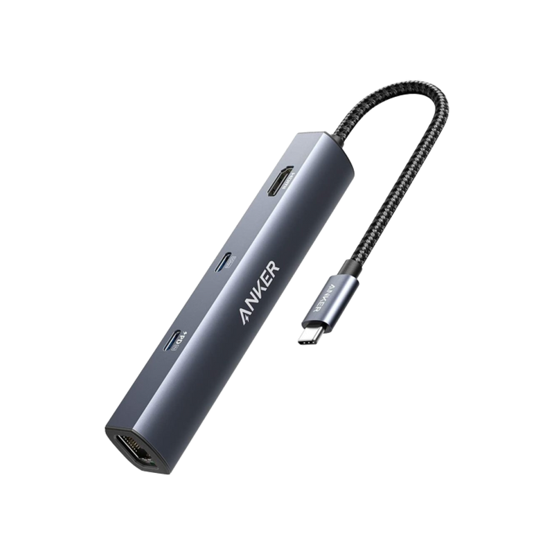 Anker <b>543</b> USB-C Hub (6-in-1, Slim)