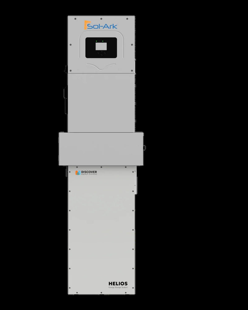 Sol-Ark 15K-2P + (2) Discover Helios 16kWh Batteries | 32kWh Whole-Home Backup Power Bundle