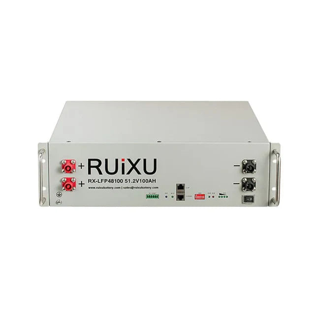 RUIXU Battery | Server Rack 3U Battery | RX-LFP48100 | UL1973 Certified | UL9540