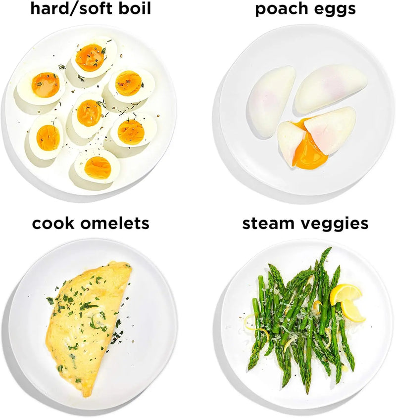 🍳 6‑Egg Rapid Electric Cooker – Steam, Poach & Boil with Ease