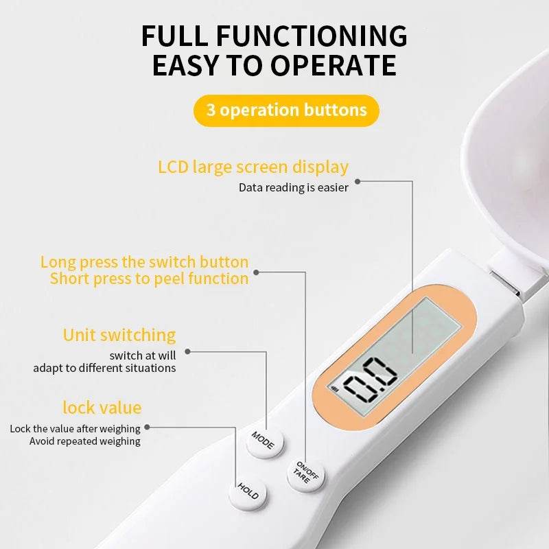Mini Digital Spoon Scale – Precision Measuring