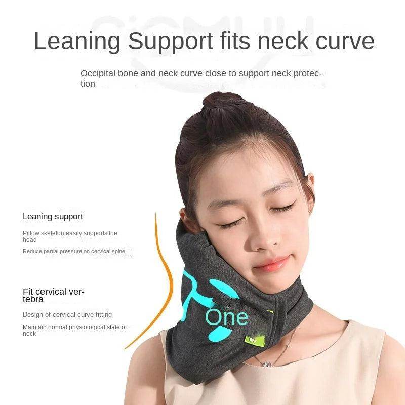 Memory Foam Travel Pillow for Sleeping