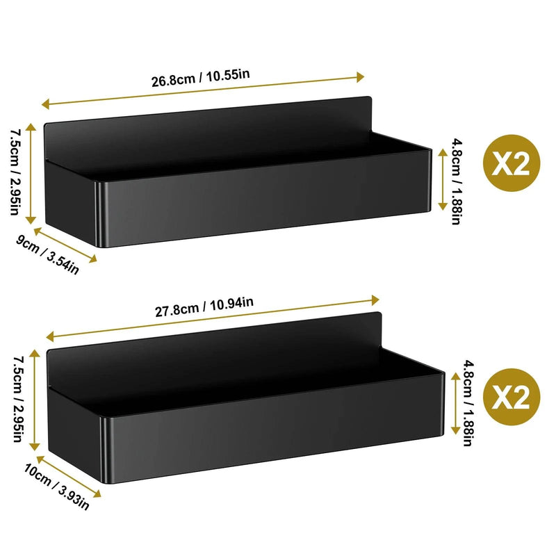 Magnetic Spice Rack Set for Refrigerator
