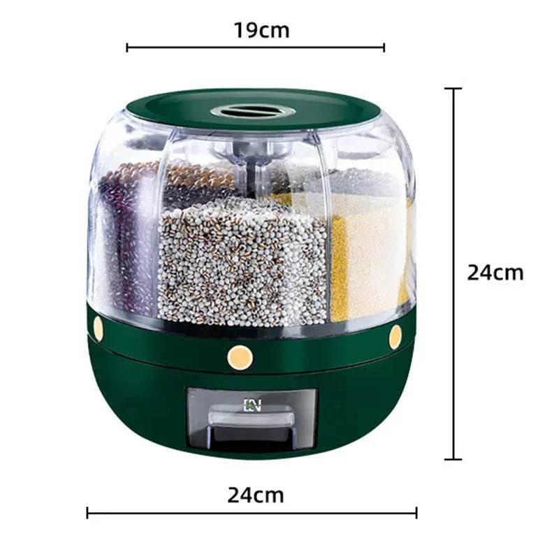 360° Rotatable Grain Dispenser