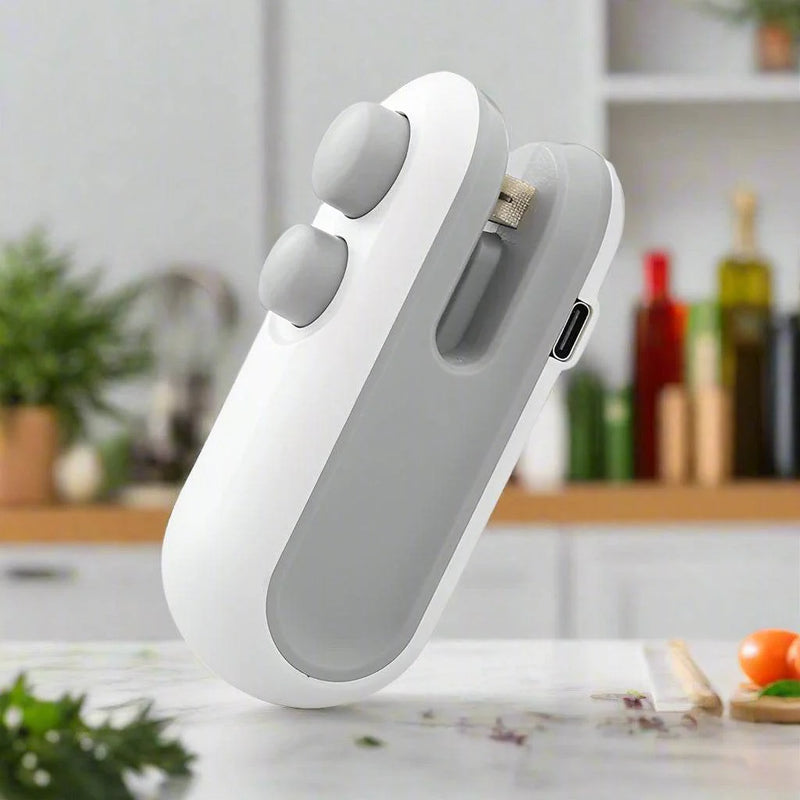 Mini Bag Sealer 2-in-1