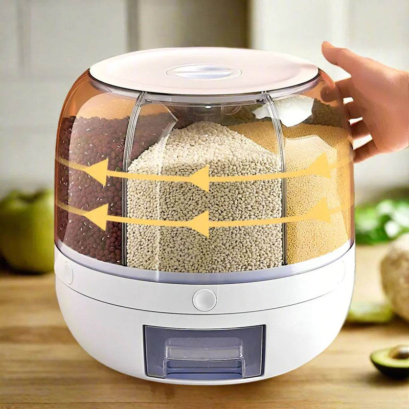 360° Rotatable Grain Dispenser