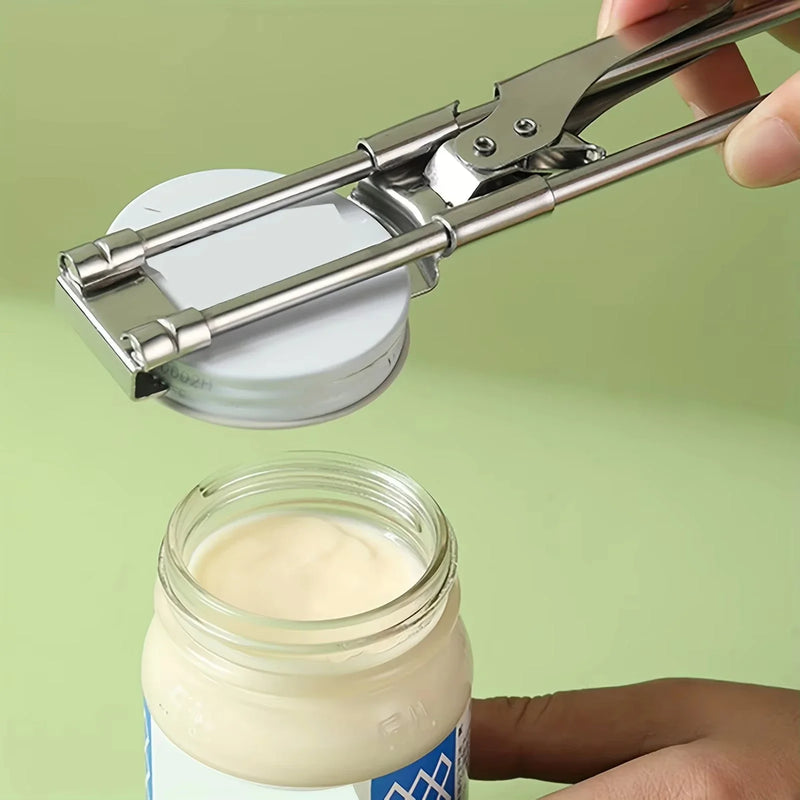 Adjustable Stainless Steel Jar & Bottle Opener