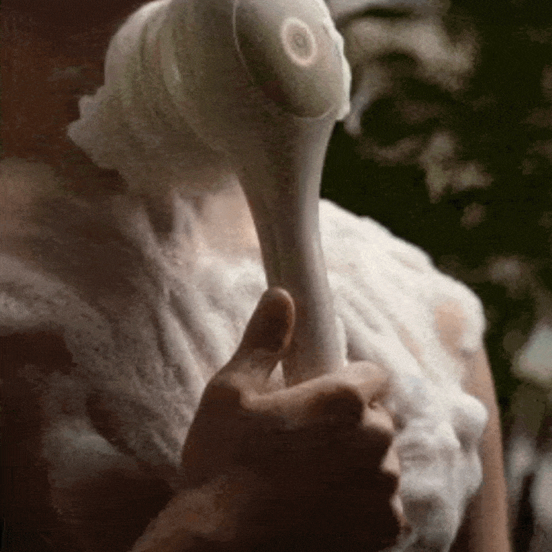 🚿 Electric Bath Brush – Automatic Back Rubbing Long Handle Brush