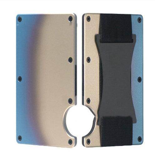 Carbon Fiber Wallet - RFID Blocking Metal Card Holder