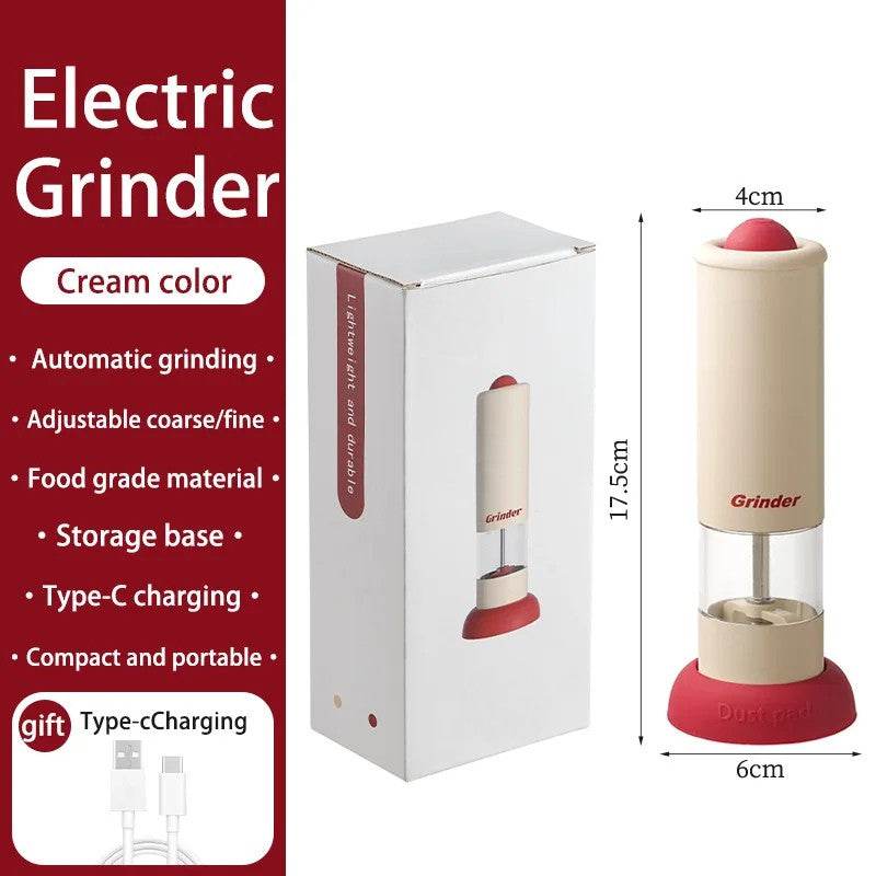 USB Rechargeable Salt and Pepper Grinder