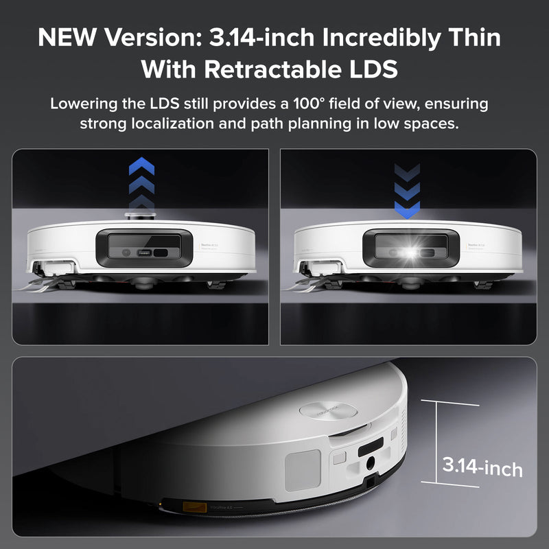 Roborock Saros 10 Robot Vacuum with Dual Anti-tangle System (Upgraded from S8 MaxV Ultra)