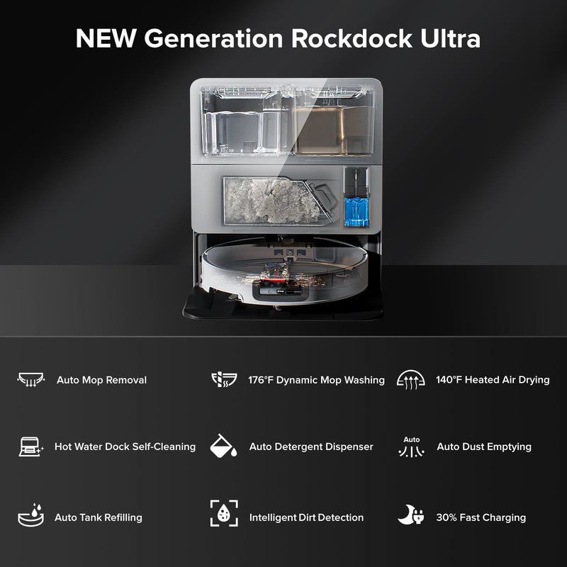 Roborock Saros 10 Robot Vacuum with Dual Anti-tangle System (Upgraded from S8 MaxV Ultra)